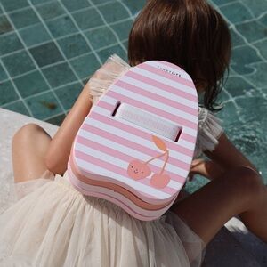 Sunnylife NEW bubble back float in cotton candy cherry pink white